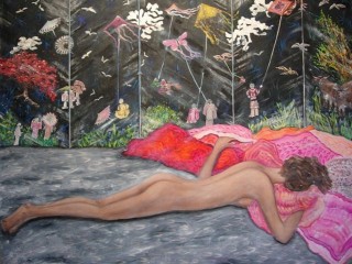 80x100cm Penelope.Oil on canvas. 2007-129